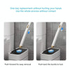 With 12pcs Marine Incense Brush Head Disposable Toilet Brush Set Wall-mounted Throwable Bathroom Cleaning Brush With Cleaning Solution