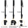 BEXIN P-264A Portable Mobile Phone SLR Camera Photography Monopod Holder Selfie Mount Alpenstock Pole