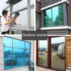 UV Reflective One Way Privacy Decoration Glass Window Film Sticker, Width: 30cm, Length: 1m(Gold)