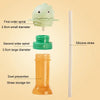 Children Mineral Water Portable Straw Cap Baby Drinking Water Bottle Convertor(Yellow)