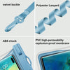 Small Waist Floating Airbag Mobile Phone Waterproof Bag TPU Mobile Phone Waterproof Bag(Blue)