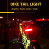 Rainbow Bike Tail Light MTB Bicycle Rear Light (Colour)