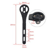 TOSEEK Full Carbon Fiber Road Bicycle Code Table Holder For Garmin Series(Gloss)