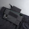 Mini Close-fitting Outdoor Sports Elastic Invisible Mobile Phone Waist Bag, Style: With Cover