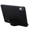 For iPad 10th Gen 10.9 2022 TPU Leather Back Tablet Case with Wristband(Black)