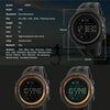 SKMEI 1219 Men Multi-Function Electronic Watch Outdoor Sports Watch(Black)