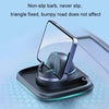 3 In 1 Multifunctional Car Phone Holder Dashboard Bracket Decoration(Black)