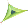 Aerial Multiplayer Triangle Hammock Folding Mesh Hammock Tree Tent,Size:  400x400x400cm Black