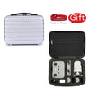ls-S004 Portable Waterproof Drone Handbag Storage Bag for DJI Mavic Mini 2(Silver + Black Liner)