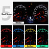 10 PCS 0.4W B8.5 Wedge Instrument Panel COB LED Light Dashboard Gauge Cluster Indicator Lamp Bulb (Blue Light)