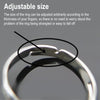 5 PCS Temperature Sensitive Discoloration Adjustable Open Ring(Guitar)