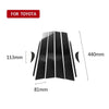 8 in 1 Car Carbon Fiber B Column Decorative Strip for Toyota Eighth Generation Camry 2018-2019