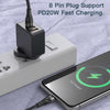 Yesido CA89 3 in 1 USB-C / Type-C to 8 Pin + USB-C / Type-C + Micro USB Fast Charging Cable, Length: 1.2m