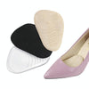 5 Pairs Anti-Slip Sole Pads For High Heels Gel Crystal Comfortable Half Pads, Colour: Transparent