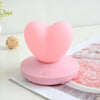 USB Bedside Nursing Night Light Romantic Love Heart Touch Sensing Light(Pink Love)