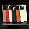 For iPhone 13 Litchi Texture TPU Black Lens Frame Phone Case(White)