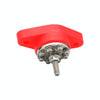 CP-4099 5/16 inch M8 RV Yacht 8-way Terminal Stud with 2pcs M5x20 Screws(Black + Red)