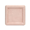 12x12x1.5cm Jewelry Tray Ring Square Empty Plate Earrings Necklace Jewelry Display Tray(Pink)