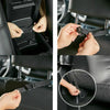 Car Seat Storage Net Pocket Car Storage Bag Multi-Function Suspended Storage Bag, Colour: Thickening Upgrade Black]