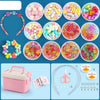 Beaded Educational Toys DIY Jewelry Material Set For Children 12 Cups of Macao Crystal