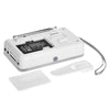 L-938  MP3 Audio Player FM Radio Support  SD MMC Card AUX-IN Earphone-out(White)