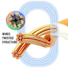 Gold Plated Head CAT7 High Speed 10Gbps Ultra-thin Flat Ethernet RJ45 Network LAN Cable (1m)