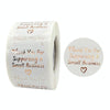 Stamping Thank You Sticker Envelope Sealing Sticker Gift Decoration Label, Size: 3.8cm / 1.5inch(K-68)