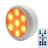 TL009-RGB Wireless Timer Dimming Night Lights Party RGB Atmosphere Lights with Remote Control(White)