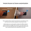 Sonoff NSPanel WiFi Smart Scene Switch Thermostat Temperature All-in-One Control Touch Screen, EU Plug(Black)