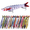 HENGJIA JM063 Multi-Section Fake Bait 8 Section Sinker Lures, Size: 13.4cm 18g(1)