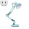 Wrought Iron Children Learning Desk Lamp Folding LED Eye Protection Lamp, US Plug, Size: 60cm(Green)