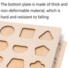 2 PCS Wooden Number Shape Matching Board(Digital Cognition)