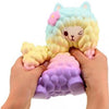 2 PCS Squeeze Toys Pressure Reduce Mini Animal Cat Bear Slow Rising Kids Gift, Size:12*11.5*7
