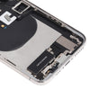 iPhone XS Battery Back Cover Assembly (White) with Side Keys & Wireless Charging