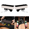 1 Pair Car Multi-functional Seat Crevice USB Storage Box(Beige)