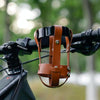 Outdoor Anti Shake Bicycle Water Bottle Holder Cycling Cup Carrier(Brown Net+Black Holder)