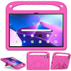 For Lenovo Tab P11 Gen 2 11.5 Handle EVA Shockproof Tablet Case with Holder(Rose Red)