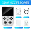 AMPOWN XU10 Handheld Game Console 3.5-Inch IPS Screen Linux System Portable Video Arcade 64G(Purple)