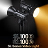 Godox SL100D 100W 5600K Daylight-balanced LED Light Studio Continuous Photo Video Light(UK Plug)