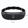 OUDU Outdoor Sports Waist Pack Male And Female Running Waterproof Cell Phone Bag(Navy Blue)