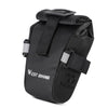 WEST BIKING YP0707249 Bicycle Folding Tail Bag Riding Equipment(Black)