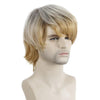 Light Blond Short Hair Men Chemical Fiber Wig(Light Gold)