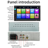 Car Universal Touch Screen MP5 Player Rear View Portable Bluetooth Radio