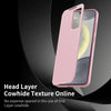 For Samsung Galaxy S25 Ultra 5G Smart View Window Leather Phone Case with Card Slot(Pink)
