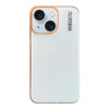 For iPhone 15 Soft Sandy Skin Feel Translucent PC Phone Case(Transparent White)