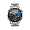 ET485 1.43 inch Color Screen Smart Watch Steel Strap, Support Bluetooth Call / ECG(Silver)