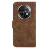 For Realme 13+ Global Little Tiger Embossed Leather Phone Case(Brown)