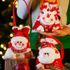 Christmas Knitted Handheld Gift Bag Children Cartoon Candy Bag(Elderly)