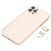 iPhone X Back Housing Cover (Gold) - iP13 Pro Style