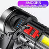 L-822 USB Rechargeable Floodlight Mini Portable LED Flashlight